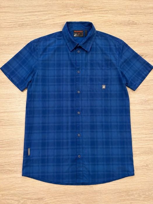 Homme Mammut Chemise Bleu Marine 40