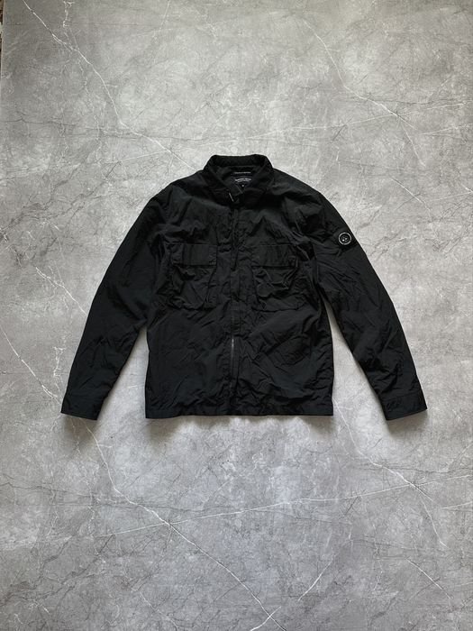 Men Marshall Artist Windbreaker Black Nylon 38