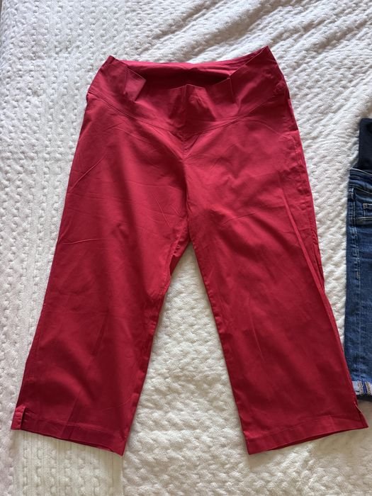 Femme Pantalons Maternité Rouge Grande Taille