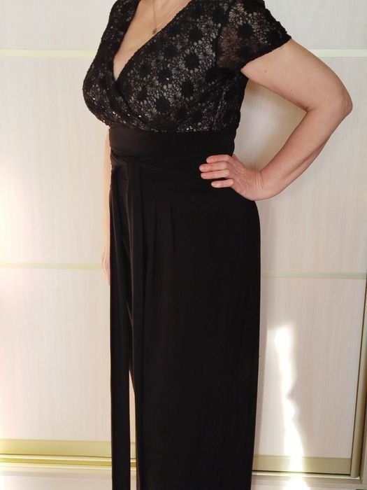 Damen Jumpsuit Schwarz  