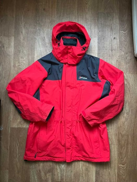 Uomo Berghaus Giacca a Vento Rossa 42
