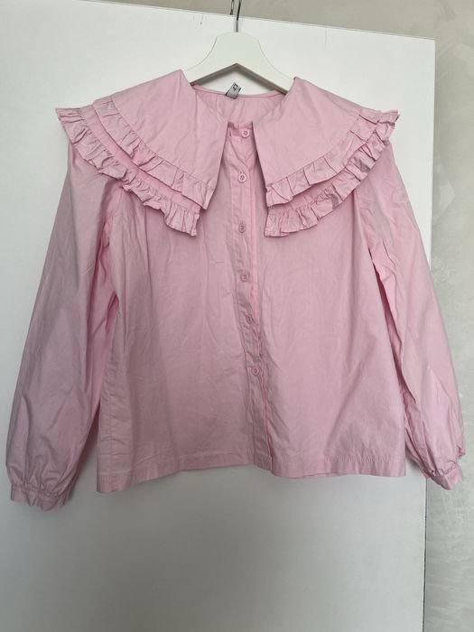 Donna Camicia Rosa Taglia Libera