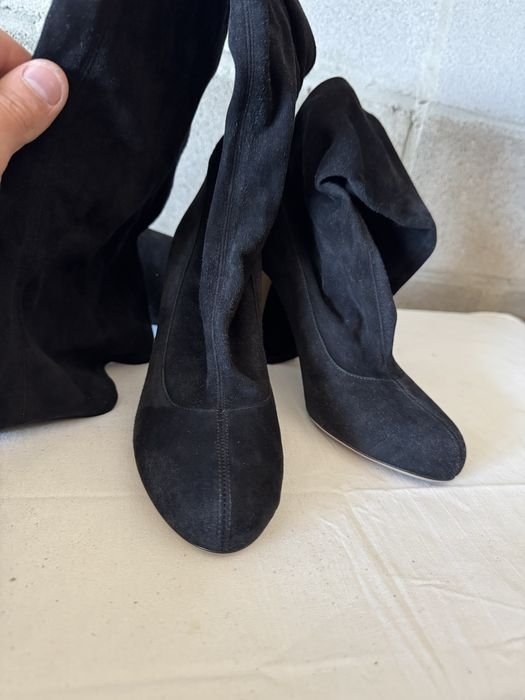 Women Valentino Garavani Over-the-knee Black Suede