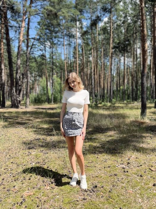 Donna Gonna Leopardo Grigio Denim S