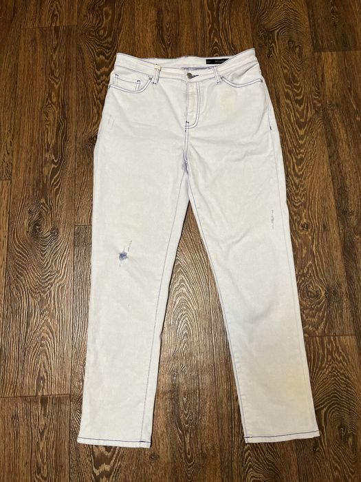 Женские Armani Exchange Джинсы Белые Другие
