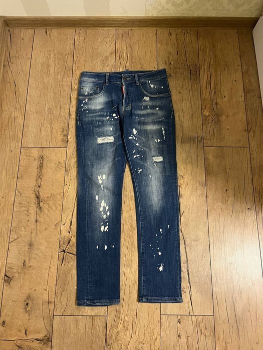 Herren Dsquared2 Jeans Marineblau Denim 32