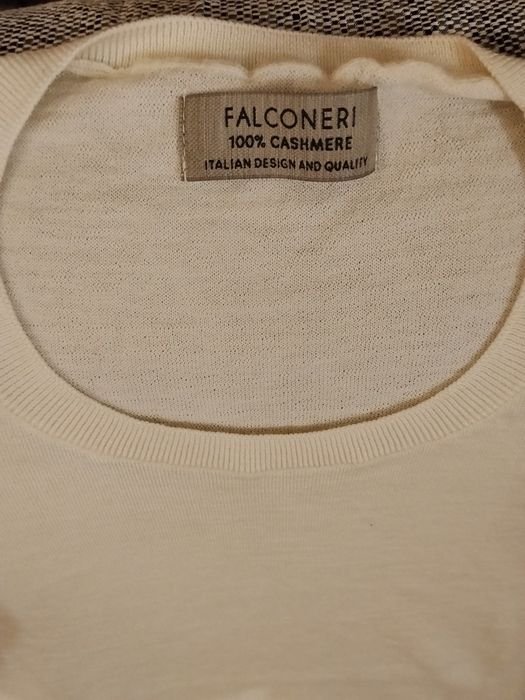 Женский Falconeri Джемпер Белый Кашемир 36