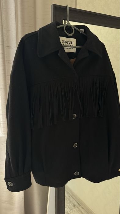 Женский Scotch&Soda Пальто Чёрный 38