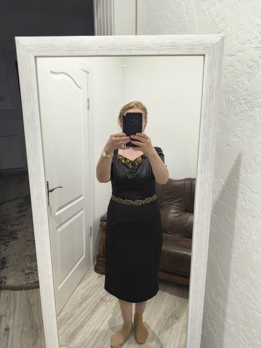 Women Dress Black Other Material 38