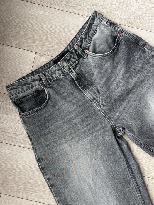 Femme Stradivarius Jeans Gris 42