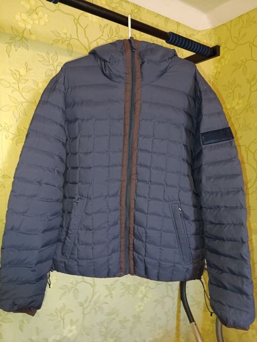 Men Mustang Puffer Jacket Grey 44