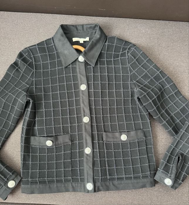 Femme Maje Veste Noire Coton 36