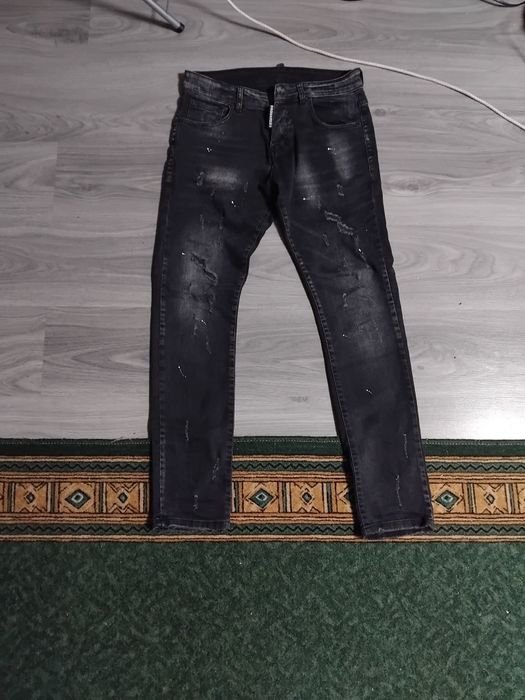 Homme dsquared 2 Jeans Noir Coton 30