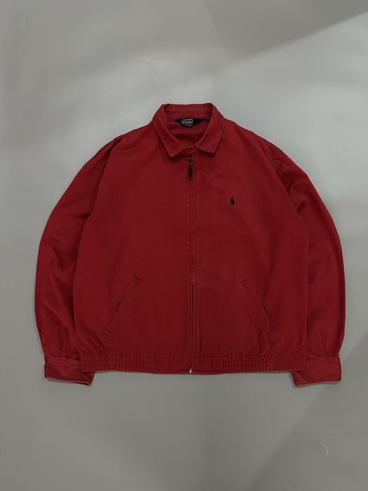 Herren Ralph Lauren Bomber Rot
