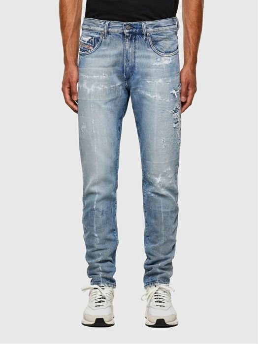 Herren Diesel Jeans Marineblau Denim 34