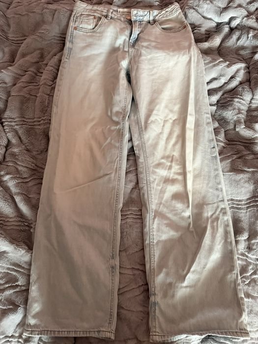 Women Jeans Beige 34