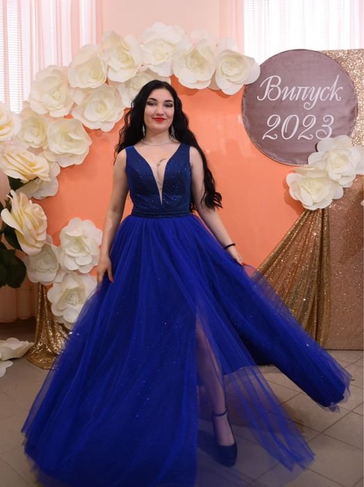 Women Dress Navy 46