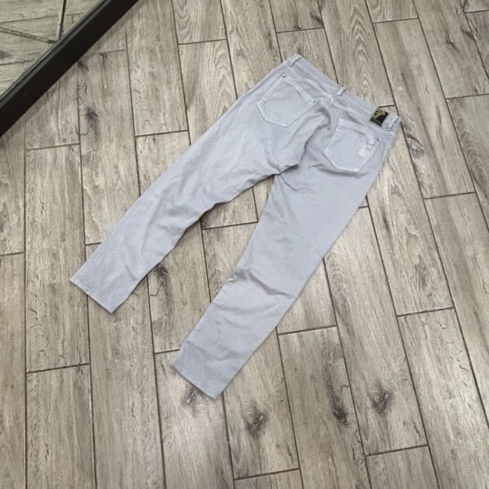 Femme Versace Pantalons Gris
