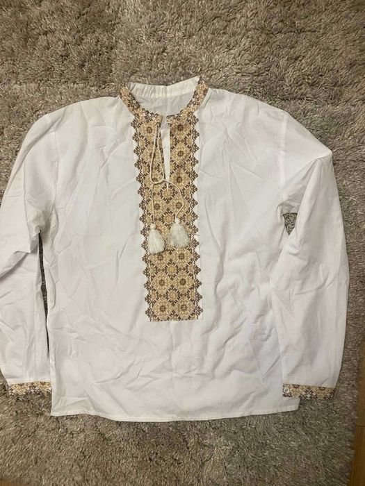 Men Embroidered Shirt Multicolor 42