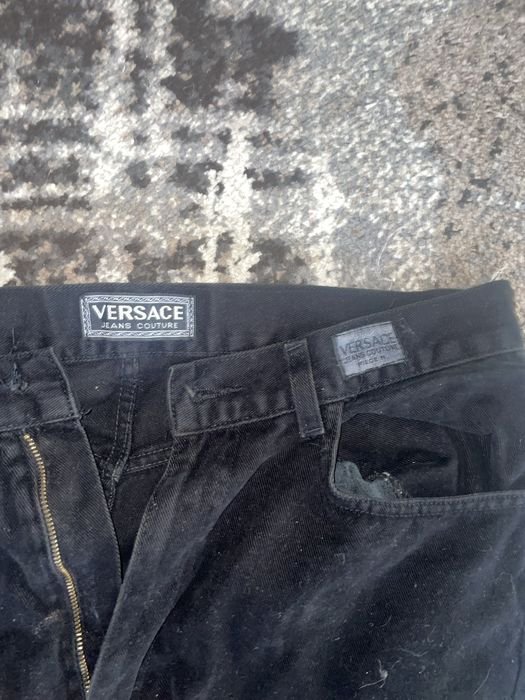 Herren Versace Jeans Schwarz Denim 32