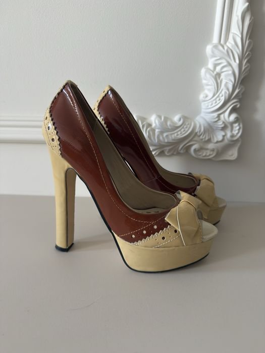 Donna Miu Miu Tacchi Marrone 37