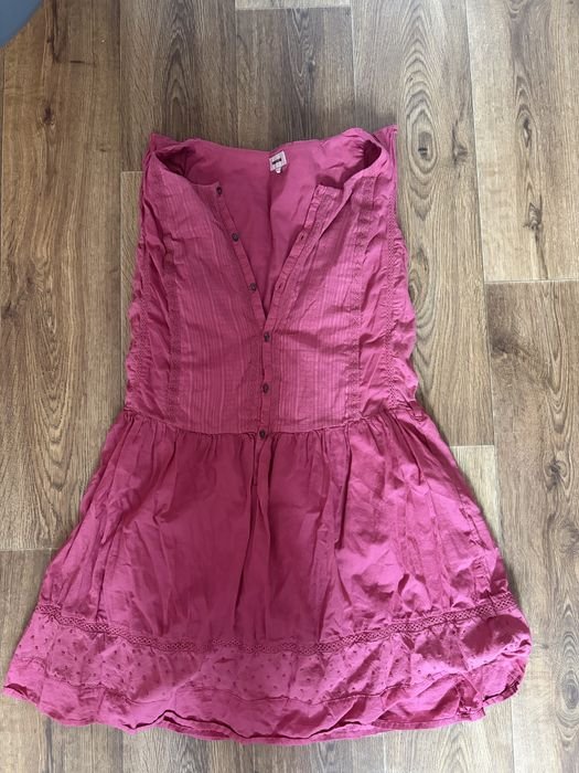 Damen Zadig & Voltaire Kleid Rosa Baumwolle 38