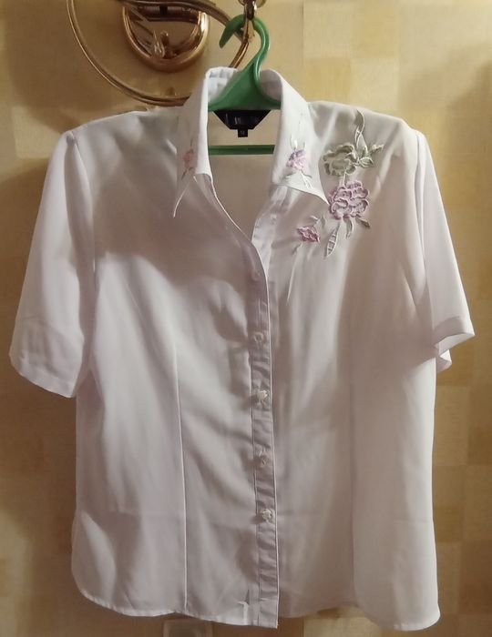 Femme Chemise Blanche 54