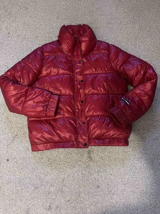 Damen DKNY Daunenjacke Rot  