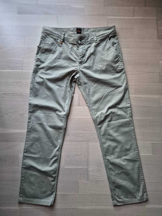Men Hugo Boss Trousers Beige 34