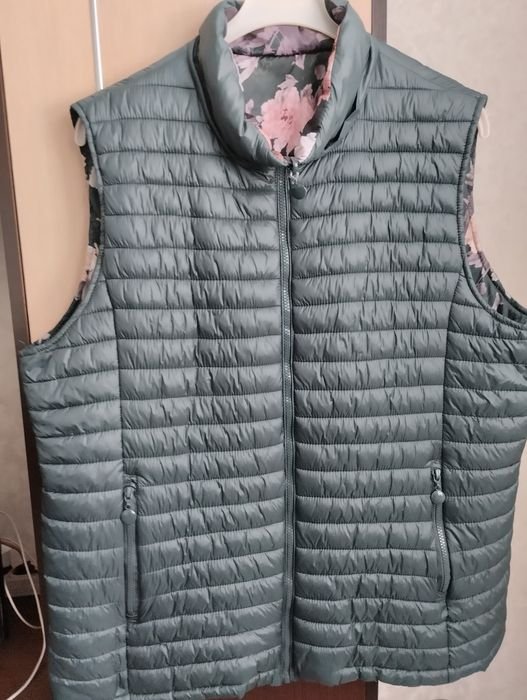 Donna Gilet Verde Altro Materiale 46