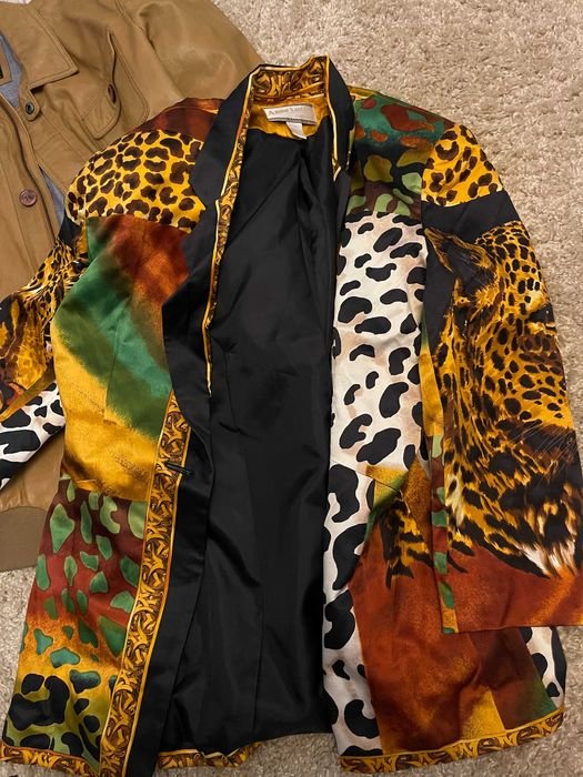 Women Anna Lucci Blazer Multicolor Silk 42