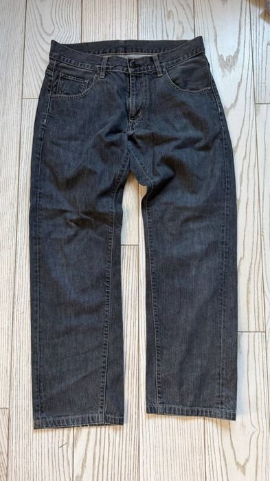Herren Carhartt Jeans Schwarz