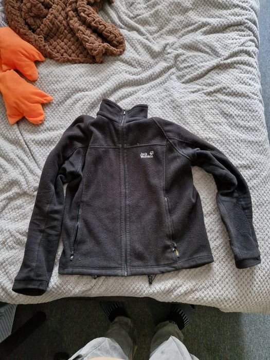 Мужской Jack Wolfskin Свитер Чёрный 40