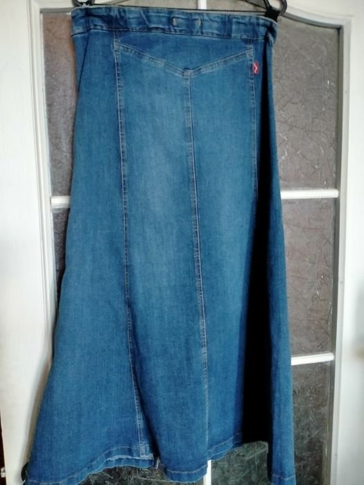 Femme Tet-a-Tet Jupe Bleu Marine Élastique 32