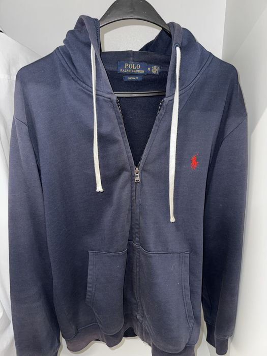 Herren Ralph Lauren Zip-Pullover Blau