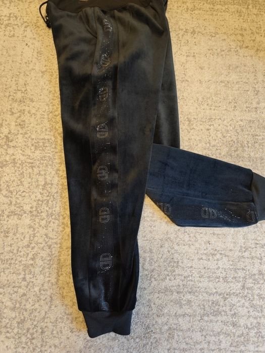 Femme Pantalons Noir 46