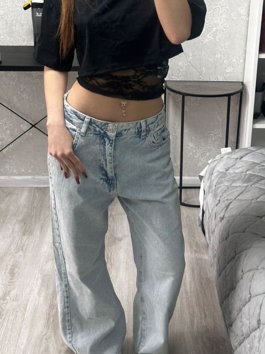 Femme Jeans Bleu Marine 36