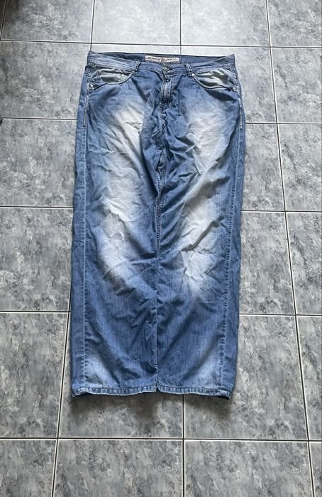 Мужской Moncler Джинсы Синий Джинс 34