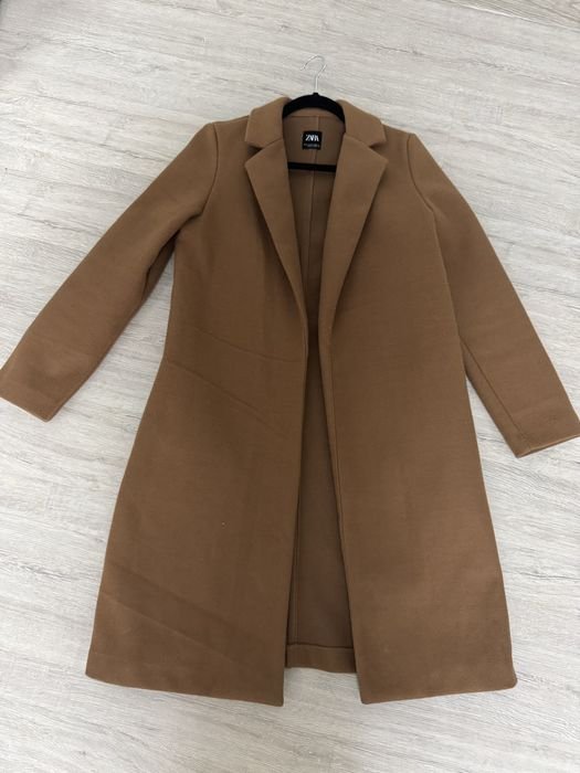 Women Zara Coat Brown 36