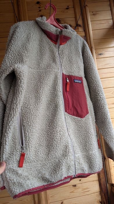 Uomo Patagonia Giacca Bianca 40