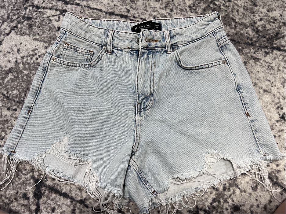 Damen Jeansshorts Blau 38
