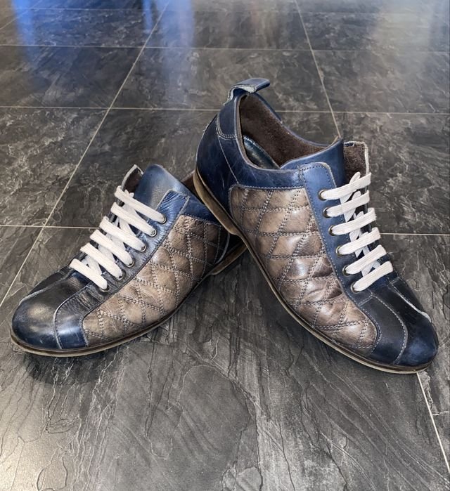 Uomo Trussardi Tacchi Multicolore Pelle 42