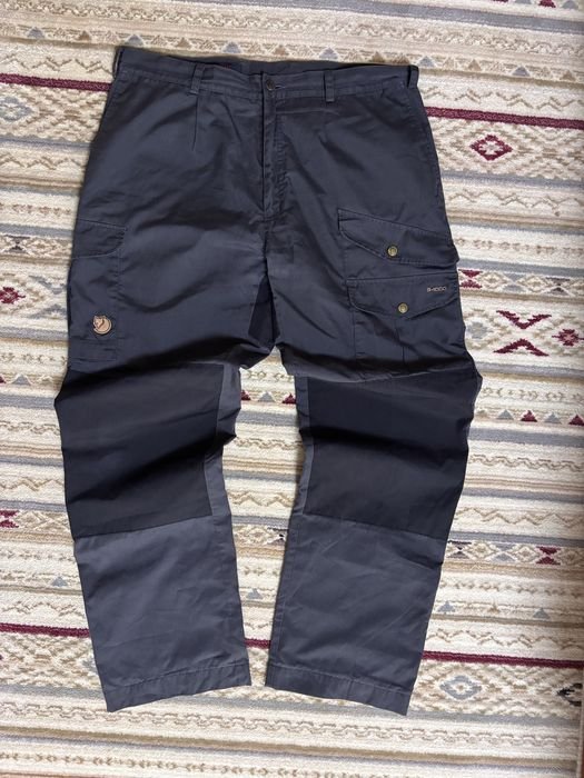 Men Fjallraven Trousers Grey 36-38