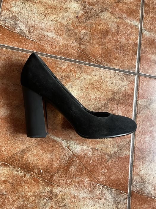 Femme Talons Noirs Suède 36