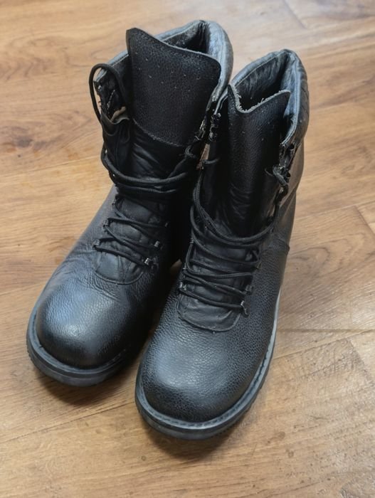 Homme Brandit Bottes Noires Cuir Synthétique 46