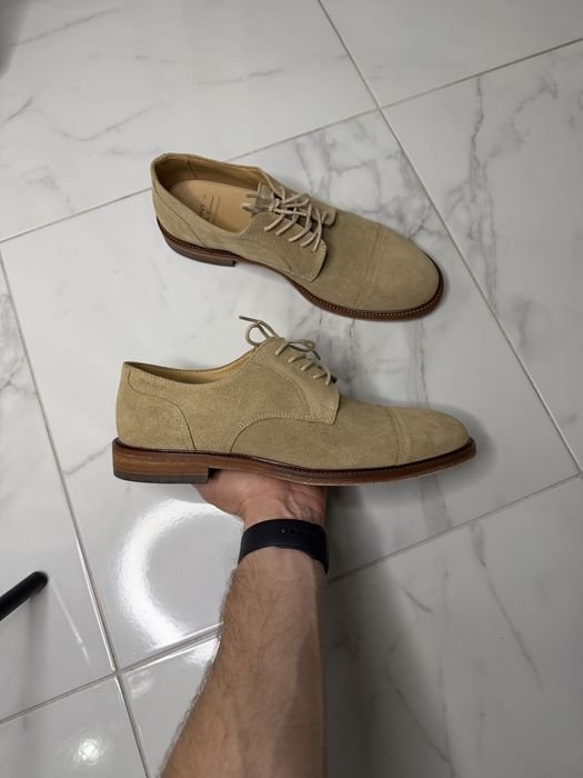 Uomo Gant Scarpe Sabbia Suede 42.5