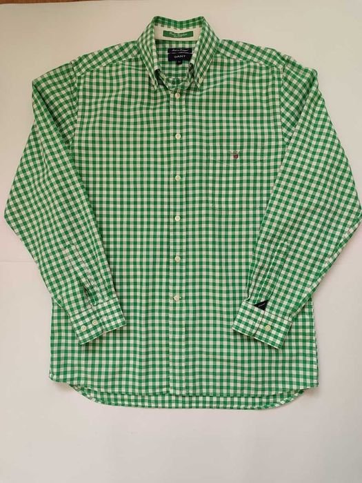 Uomo GANT Camicia Bianca Cotone 40