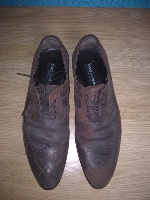 Men Dolce & Gabbana Heels Leather 41.5