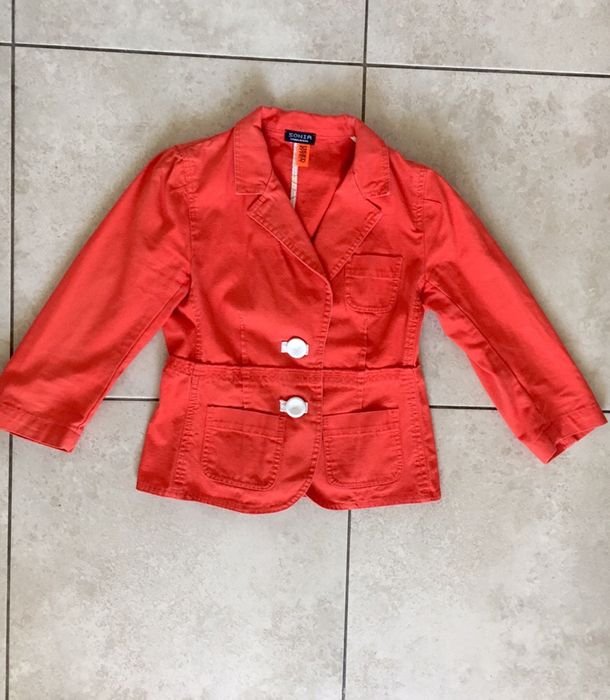 Женский Sonia Rykiel Пиджак Яркий Хлопок 36