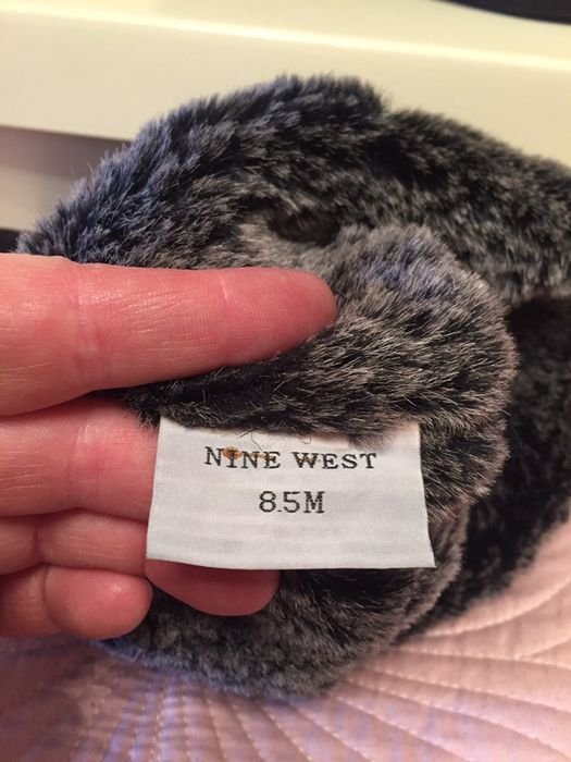 Femme Nine West Bottes Noires Cuir 39